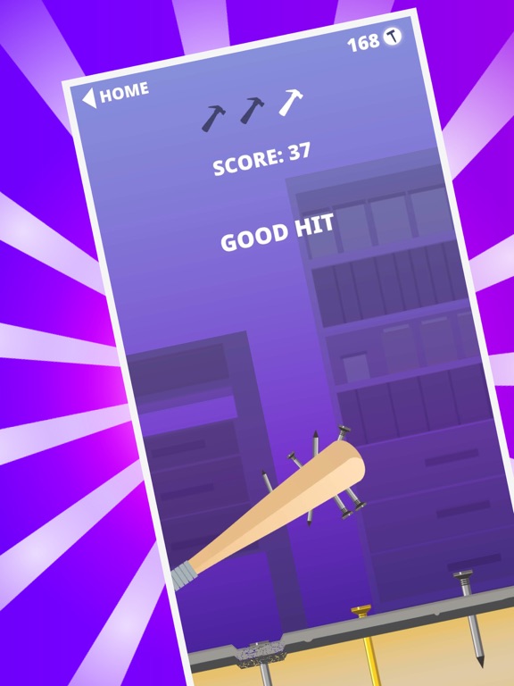 Hammer & Nail - Carpenter Hero iPad screenshot