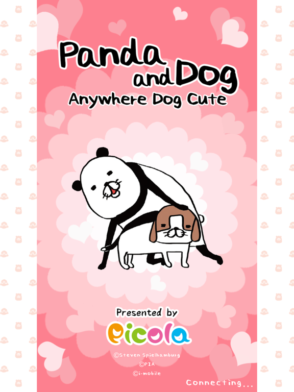Panda and Dog: AnywhereDogCute