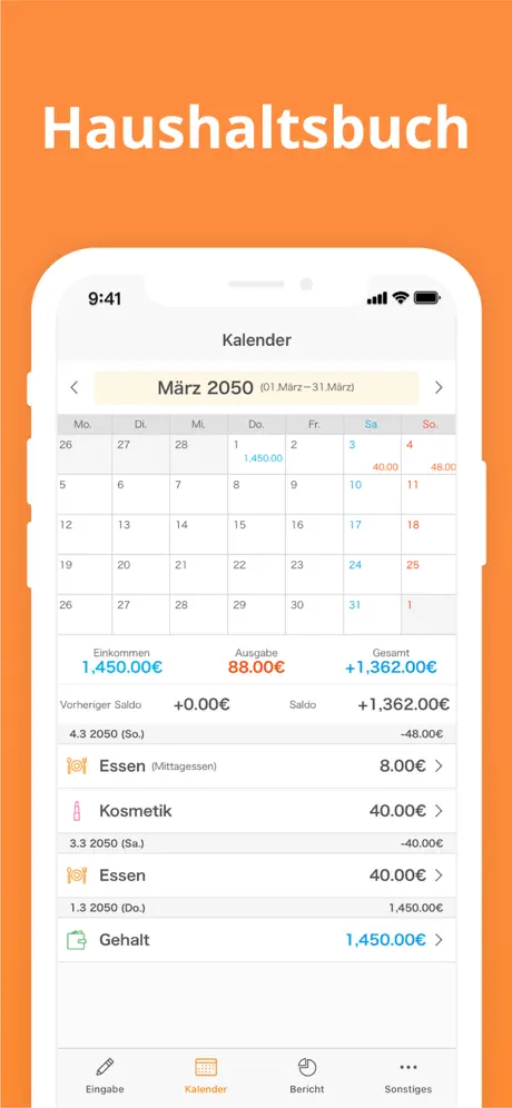 Ausgaben Manager - Money Note