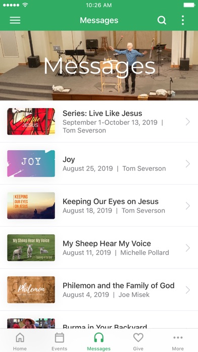 Vineyard Church of Elgin Screenshot