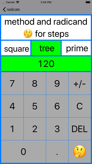 How to cancel & delete ARadicalSimp Simplify Radical from iphone & ipad 3