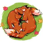 Red Fox FoxMoji Stickers App Cancel