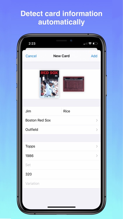 Cardstock: Scanner and Catalog