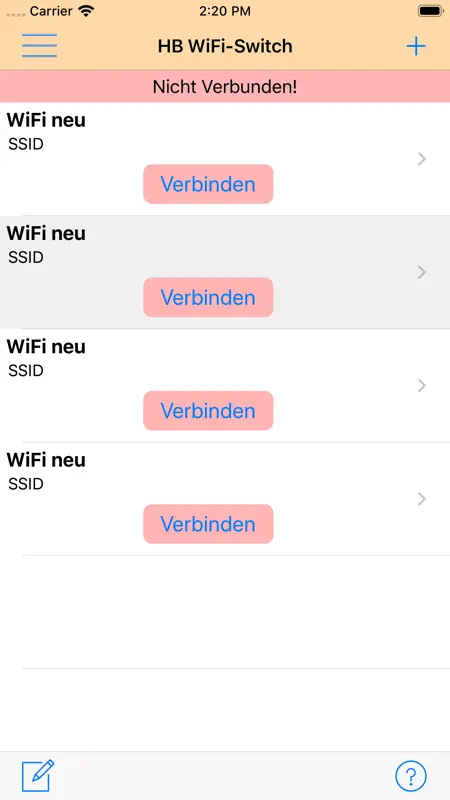 HB WiFi-Switch screenshot 1 of 2