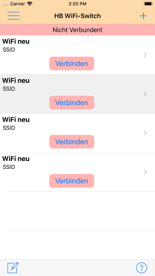 #1. HB WiFi-Switch (iOS) 由: Bernhard Halbauer