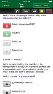 pediatrics ccs usmle step 3 iphone screenshot 3