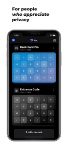 Pinc - Manage Pin & Pass Codes screenshot #1 for iPhone