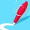 Simply tap to draw art pictures to avoid obstacles