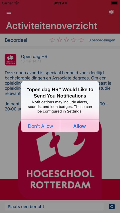 open dag Hogeschool Rotterdam