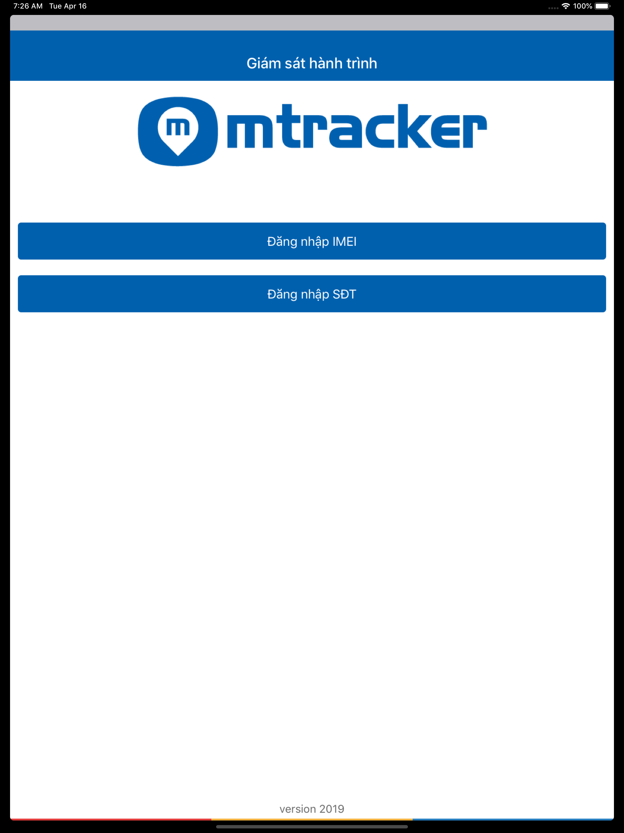 mTracker - Giám sát hành trình screenshot 3