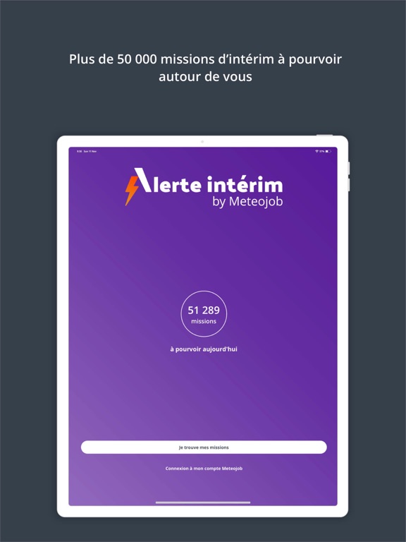 Screenshot #4 pour Alerte Intérim