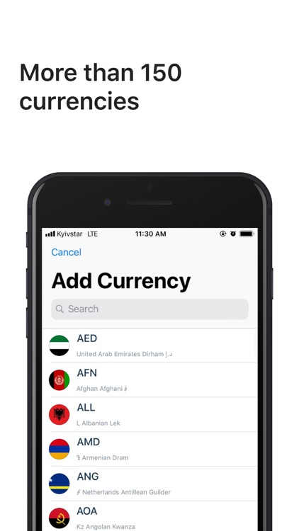 Uprice – currency converter