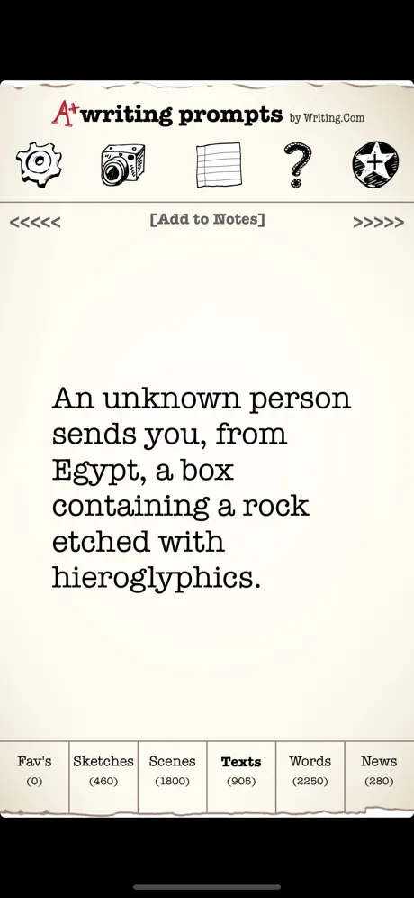 A+ Writing Prompts