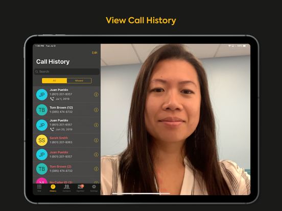 ntouch® iPad screenshot 6 - Social Networking app
