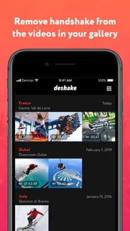 Game screenshot Deshake - Video stabilization mod apk