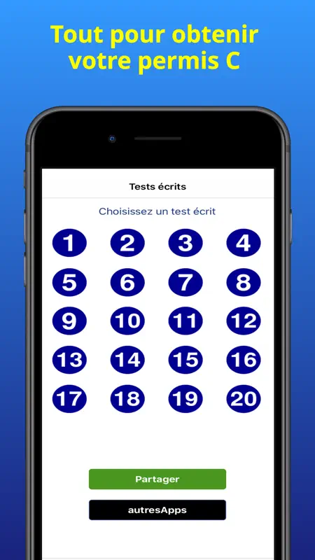 Permis C - tests et fiches screenshot 5 of 5