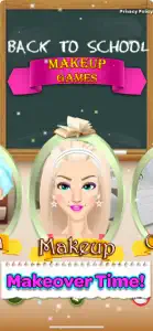 Back To School Makeup Games screenshot #2 for iPhone