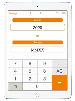 Roman Numerals Converter iPad image 3