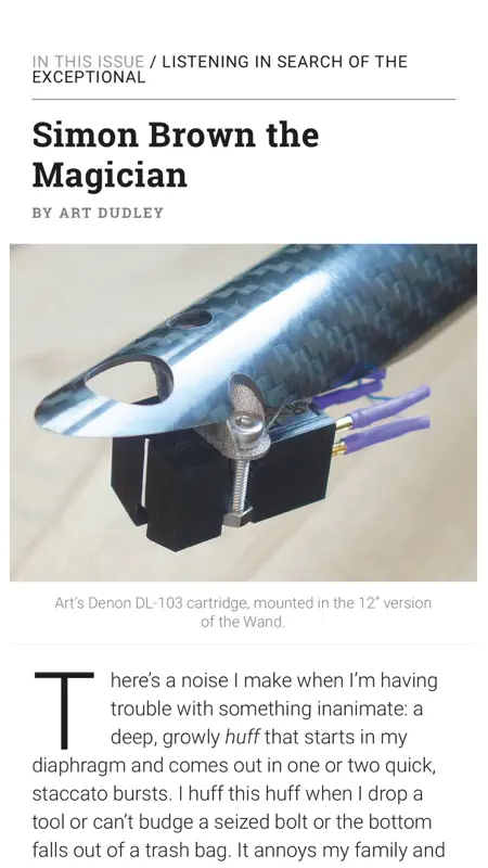 Stereophile screenshot 3 of 5