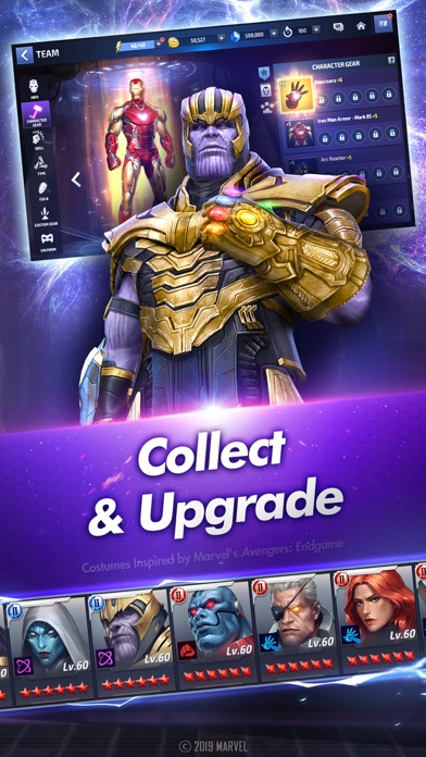 Screenshot from MARVEL Future Fight