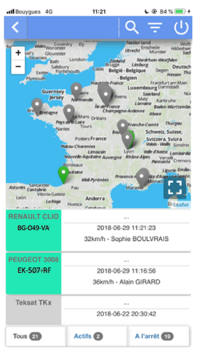 Screenshot #1 pour TekSat Track