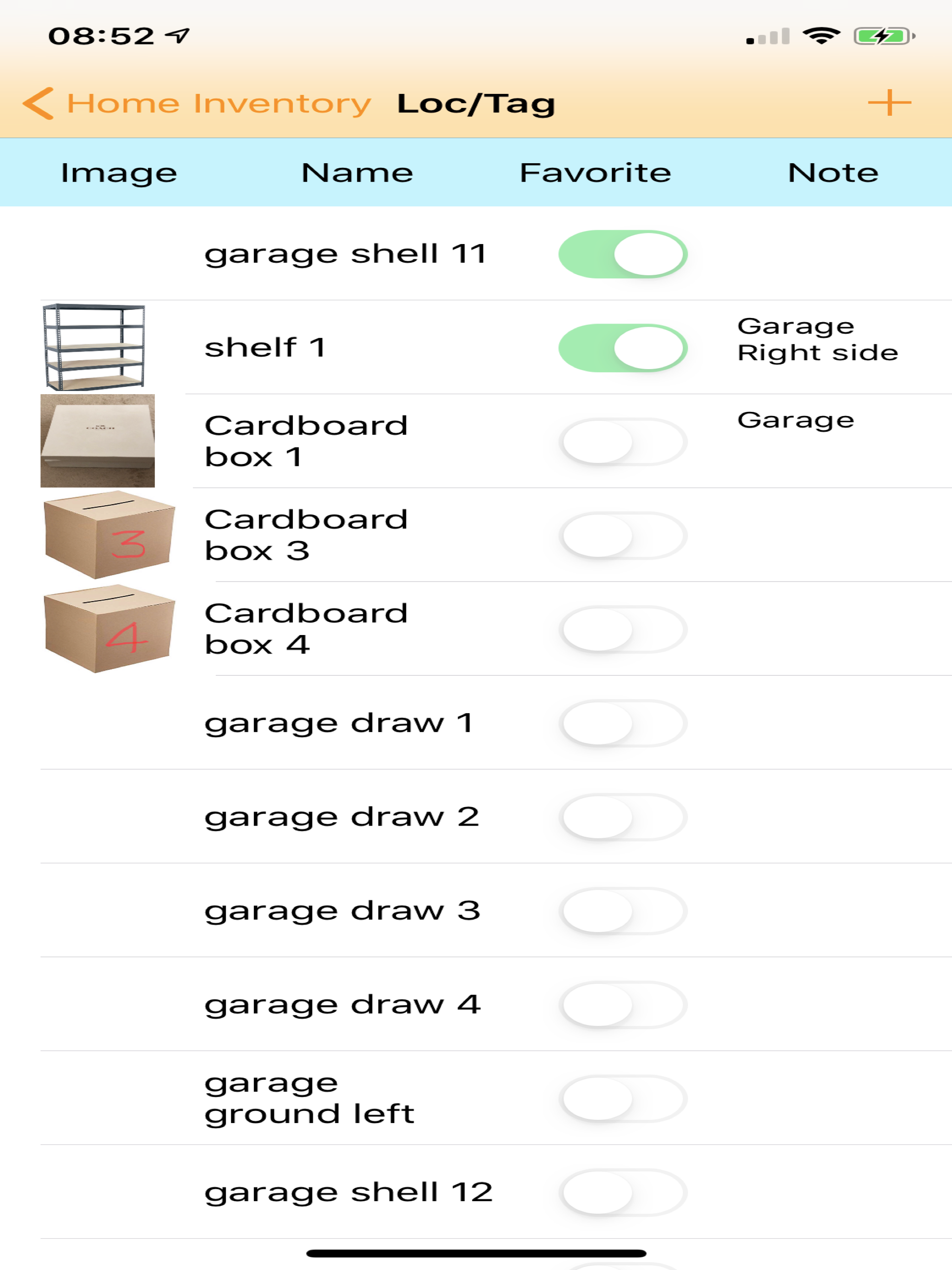 Home Inventory :)