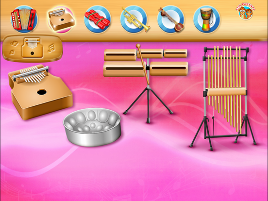123 Kids Fun Music Box iPad screenshot