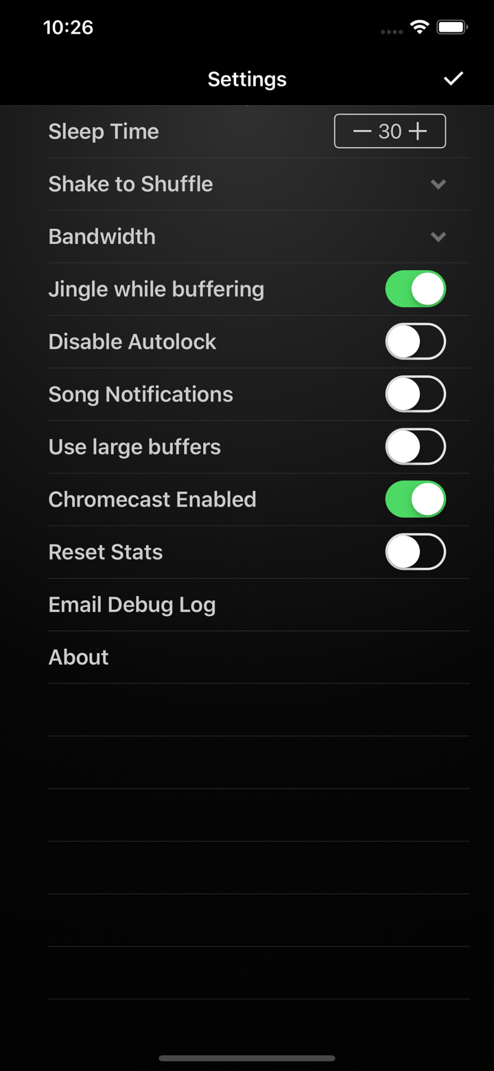 SomaFM Radio Player screenshot 3