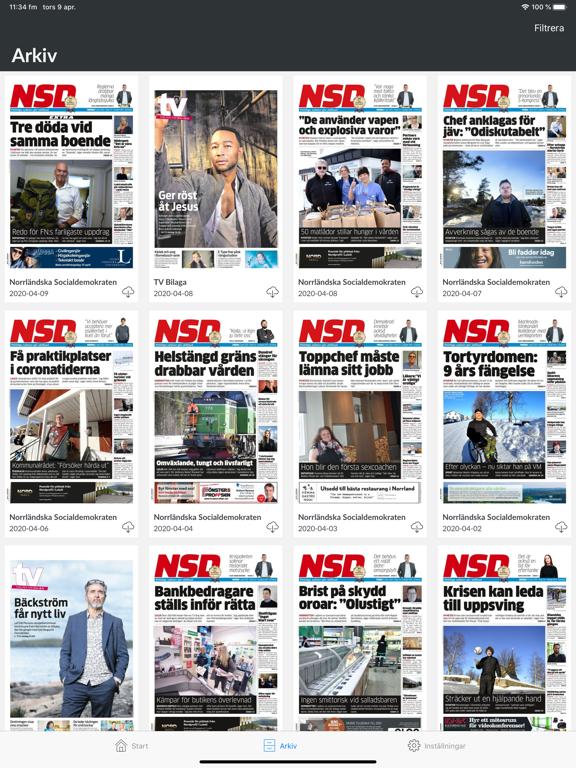 Screenshot #5 pour E-tidning NSD