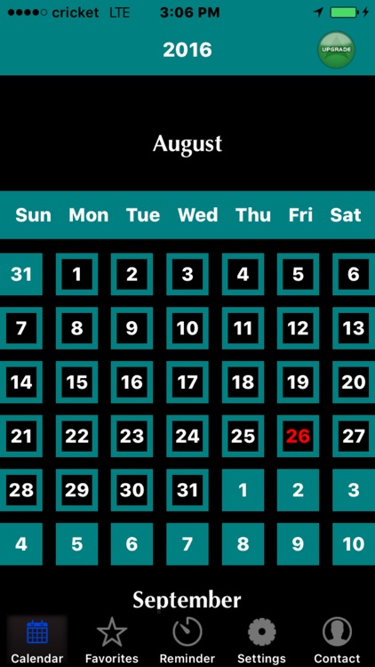 Daily Verses Calendar