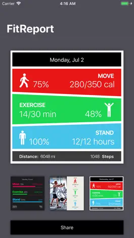 Game screenshot FitReport hack