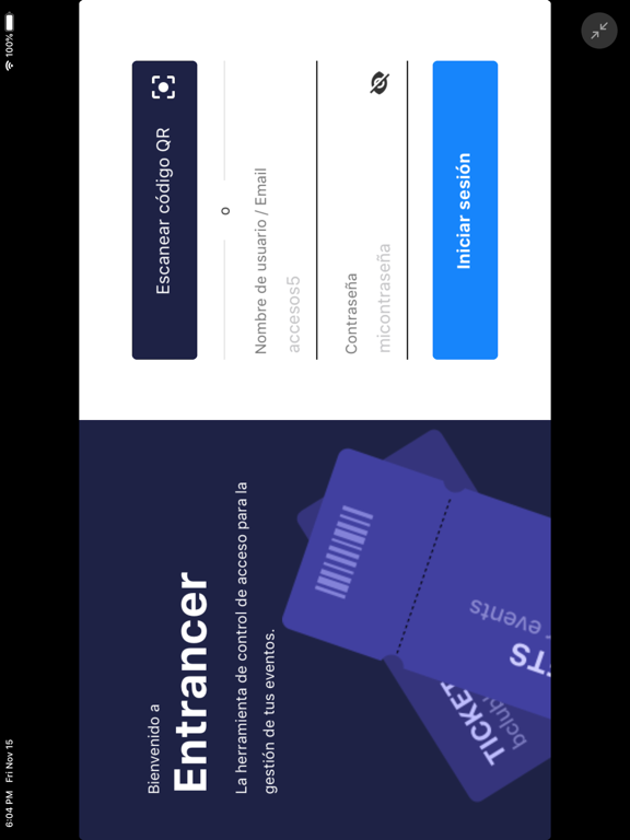 Screenshot #4 pour ENTRANCER – Control de accesos
