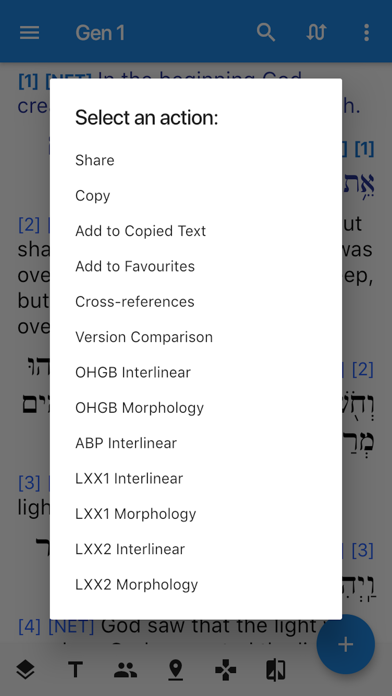 Unique Bible App Screenshot