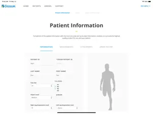 Össur Portal screenshot 3