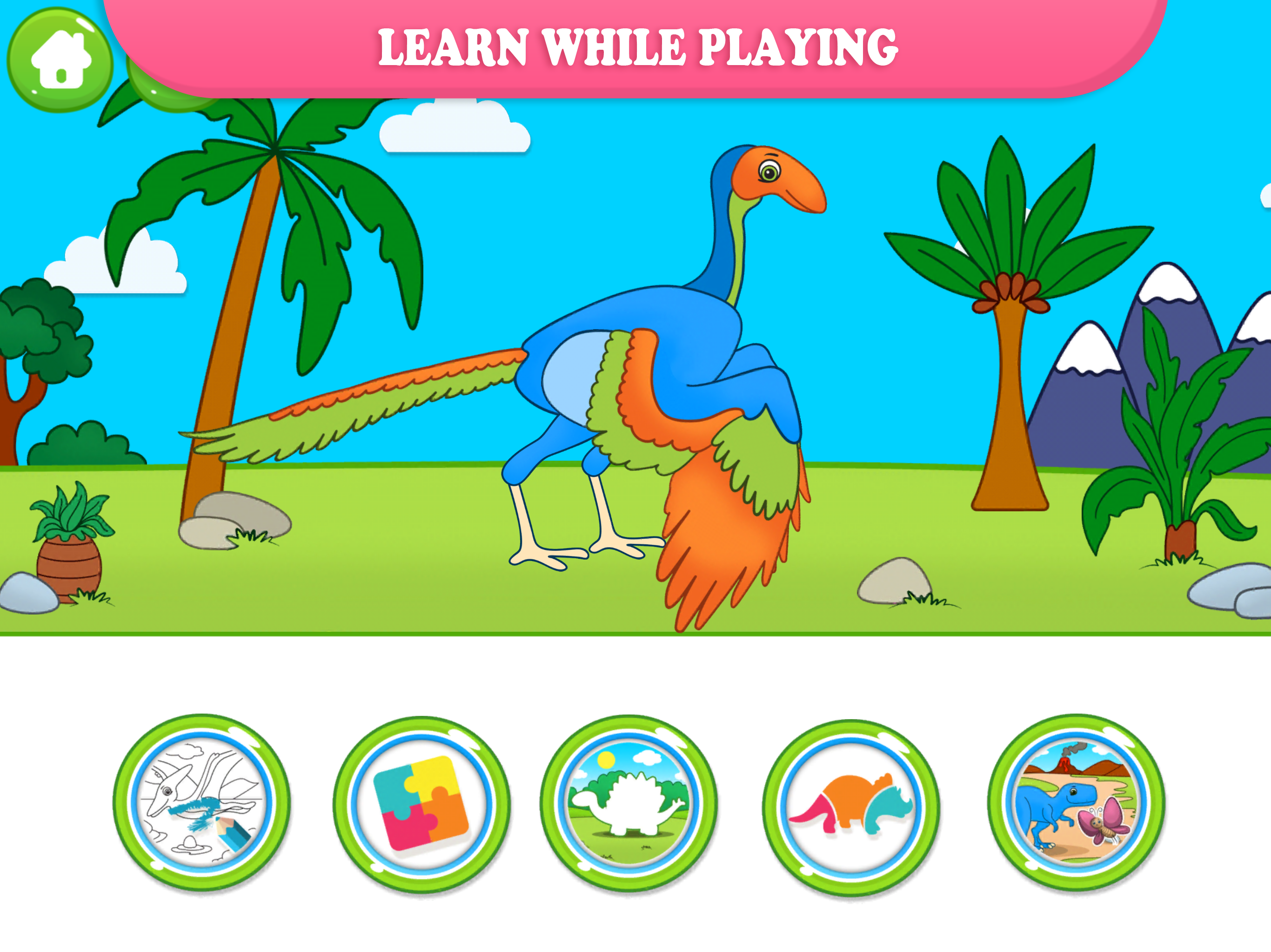 Dinosaur Puzzles for Kids