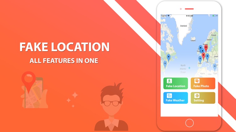 Fake Location and Fake Weather