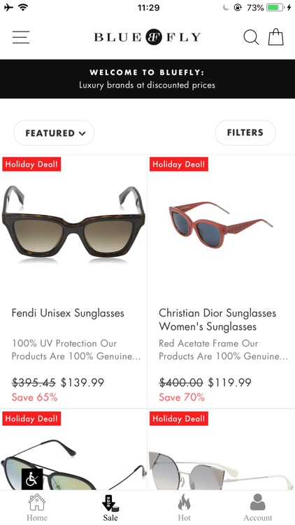 BLUEFLY - Designer Fashion screenshot-3