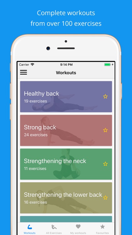 Back pain exercise