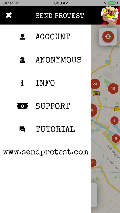 SendProtest! Screenshot 3 - AppWisp.com SendProtest! Screenshot 3 - AppWisp.com