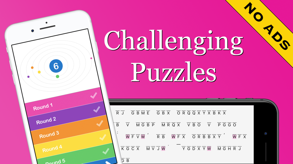 #1. Cryptogram Round (iOS) 由: Norman Basham