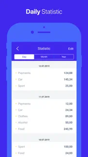 piggy: money & expense tracker iphone screenshot 3