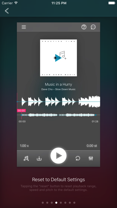 How to cancel & delete Practice Time: Slow Down Music from iphone & ipad 4