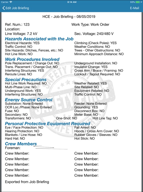 HCE Job Briefing screenshot-3