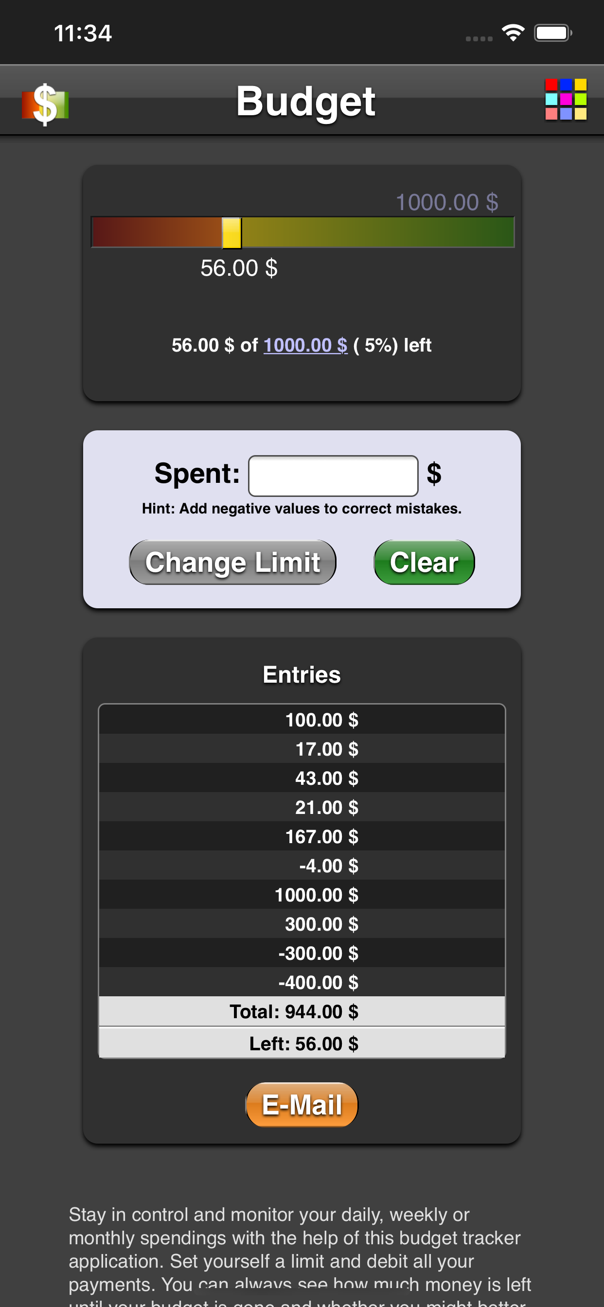 Budget App screenshot 4