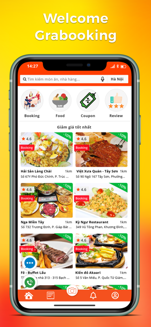 Grabooking Đặt bàn & ưu đãi(圖1)-速報App