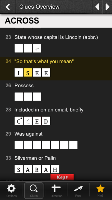 Devarai Crossword Pro Screenshot