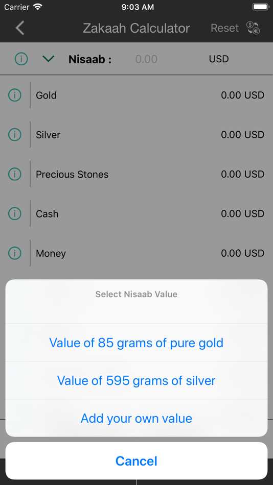 #3. Zakat Calculator for Muslims (iOS) 由: ImranQureshi.com