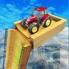 Tractor Jump Mega Ramp Stunt