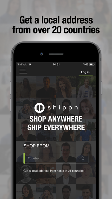 Shippn - Worldwide Shop & Ship screenshot 2