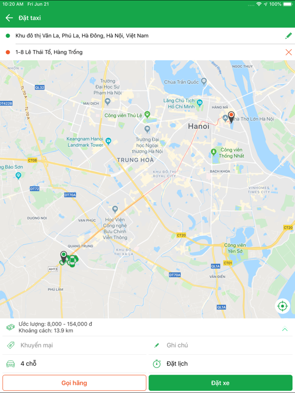 Screenshot #5 pour Taxi Hà Đông